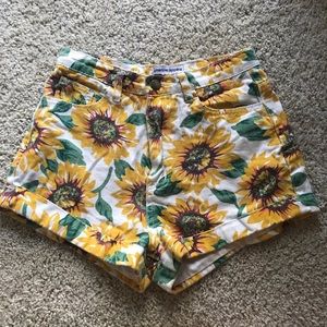 American Apparel Sunflower Shorts